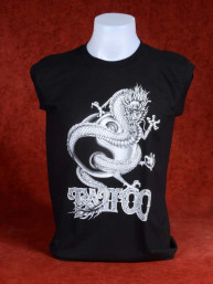 Tanktop "Tattoo" met Chinese Draak