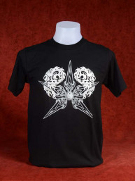 T-Shirt met twee Chinese Draken en Yin-Yang symbool