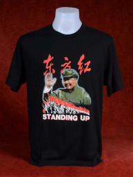 T-Shirt "Standing up" met Mao Zedong