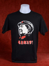 T-Shirt met afbeelding van Mao Zedong