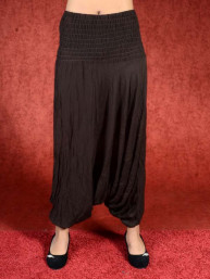 Donker bruine harem broek model sinbad