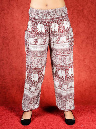 Harem broek Elephant model Aladdin bruin