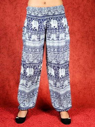Harem broek Elephant model Aladdin donker blauw