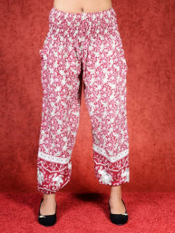 Harem broek Jungle model Aladdin rood