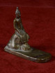 Boeddha brons miniatuur voor woensdag middag collectors item