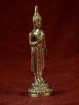 Boeddha miniatuur voor maandag Boeddha messing