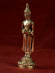 Boeddha miniatuur voor woensdag Boeddha messing