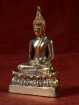Boeddha miniatuur voor donderdag Boeddha messing