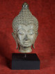 Bronzen Boeddhahoofd Sukothai Stijl
