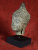 Bronzen Boeddhahoofd Sukothai Stijl