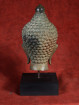 Bronzen Boeddhahoofd Sukothai Stijl