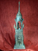 Bronzen Boeddhaschrijn met naga’s – 130 cm