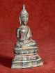 Bronzen Boeddhabeeld in Bhumisparsha-houding