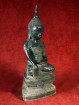 Exclusief groot beeld in brons van een Shan Boeddha in Bhumiparsa mudra