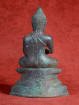 Boeddha zittend met bedelnap brons Laos