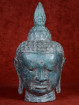 Groot bronzen hoofd van Boeddha