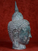 Groot bronzen hoofd van Boeddha