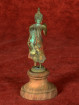 Wandelende bronzen Boeddha Sukhothai 