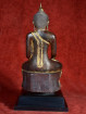 Shan Boeddha hout lakwerk Collectors item.