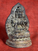 Antiek bronzen Avalokiteshvara beeld met duizend armen
