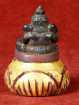 Apart Ganesha beeldje brons Cambodja