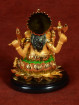 Rijkelijk gedetaileerd Gouden Ganesha Beeldje in Polyresin