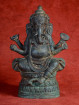 Uniek bronzen Ganesha