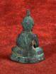 Antieke Phra Chiang Saen Boeddha Amulet Brons