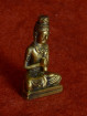 Bronzen Bodhisattva met Vajra in meditatiehouding