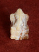 Ganesha miniatuur handgesneden versteend hout Thailand