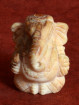 Ganesha miniatuur handgesneden versteend hout Thailand