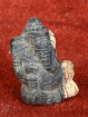 Ganesha miniatuur handgesneden versteend hout Thailand