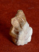 Ganesha miniatuur handgesneden versteend hout Thailand