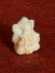 Ganesha miniatuur handgesneden versteend hout Thailand