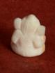 Ganesha miniatuur handgesneden versteend hout Thailand