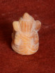 Ganesha miniatuur handgesneden versteend hout Thailand