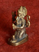 Miniatuur Ganesha Messing Goudkleurig