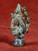 Ganesha miniatuur ca. 60 jaar oud brons India