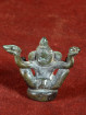 Bronzen Ganesha miniatuur met vier armen