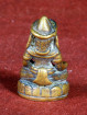 Ganesha miniatuur in meditatiehouding – brons