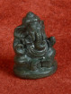 Miniatuur Ganesha Speksteen Donkergroen