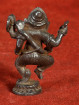 Dansende Ganesha brons miniatuur