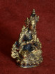 Vajrasattva Boeddha miniatuur messing