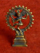 Dansende Shiva Nataraja in Vlammenkring – Bronskleurig Miniatuurbeeld