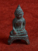 Antieke Phra Chiang Saen Boeddha Amulet Brons