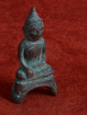 Antieke Phra Chiang Saen Boeddha Amulet Brons