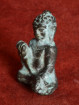 Antiek Dvaravati Boeddhabeeld, bronzen zegenhouding