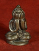 Phra Pidta - Boeddha met gesloten ogen brons
