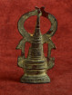 Phra Chiang Rung Boeddha onder Bodhiboom in brons