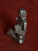 Phra Siwali miniatuur brons 30 mm – klot & bedelnap